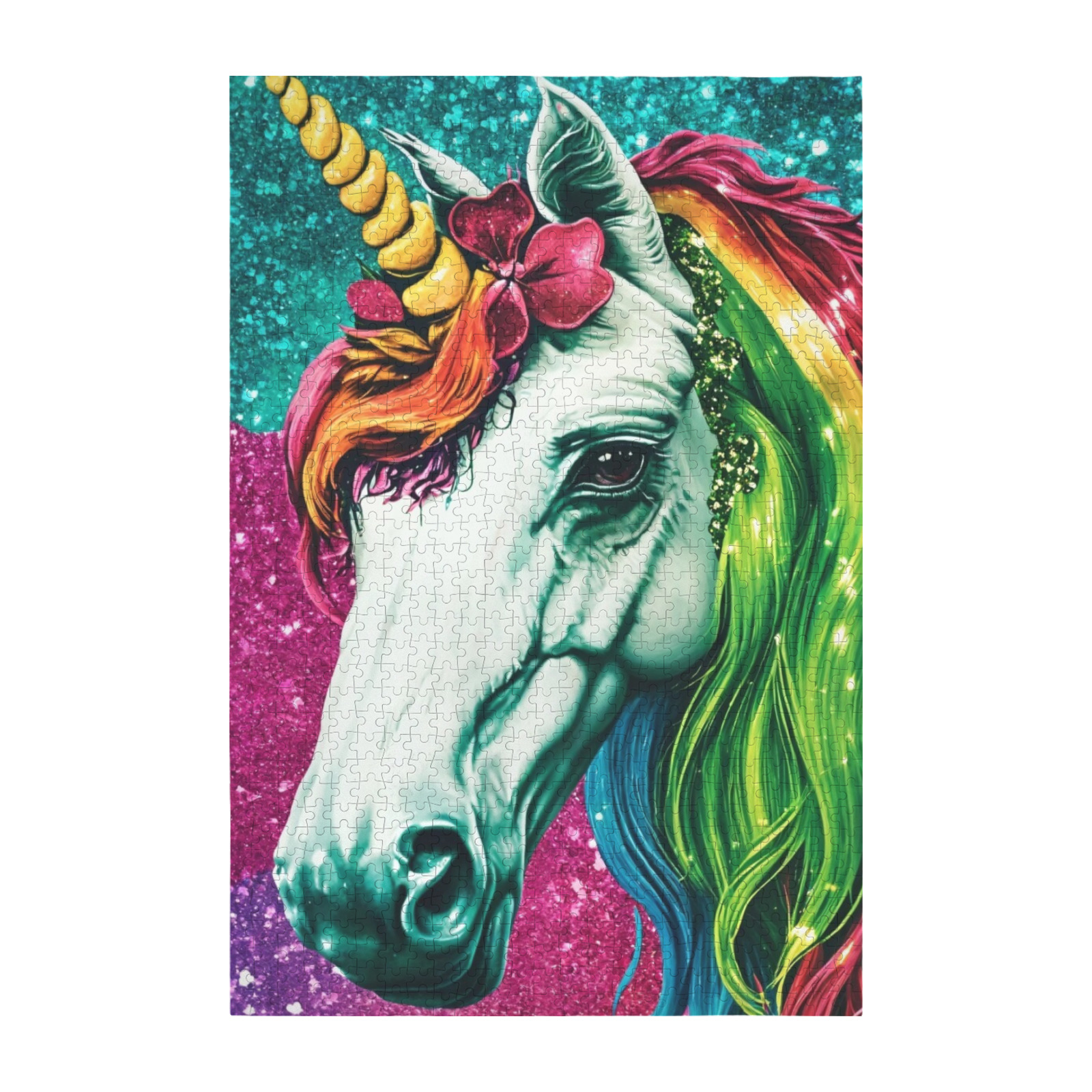 Enchanted Dreams Colorful Unicorn
