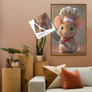 Chef Mouse Jigsaw Puzzle - 1000 & 500 Pieces