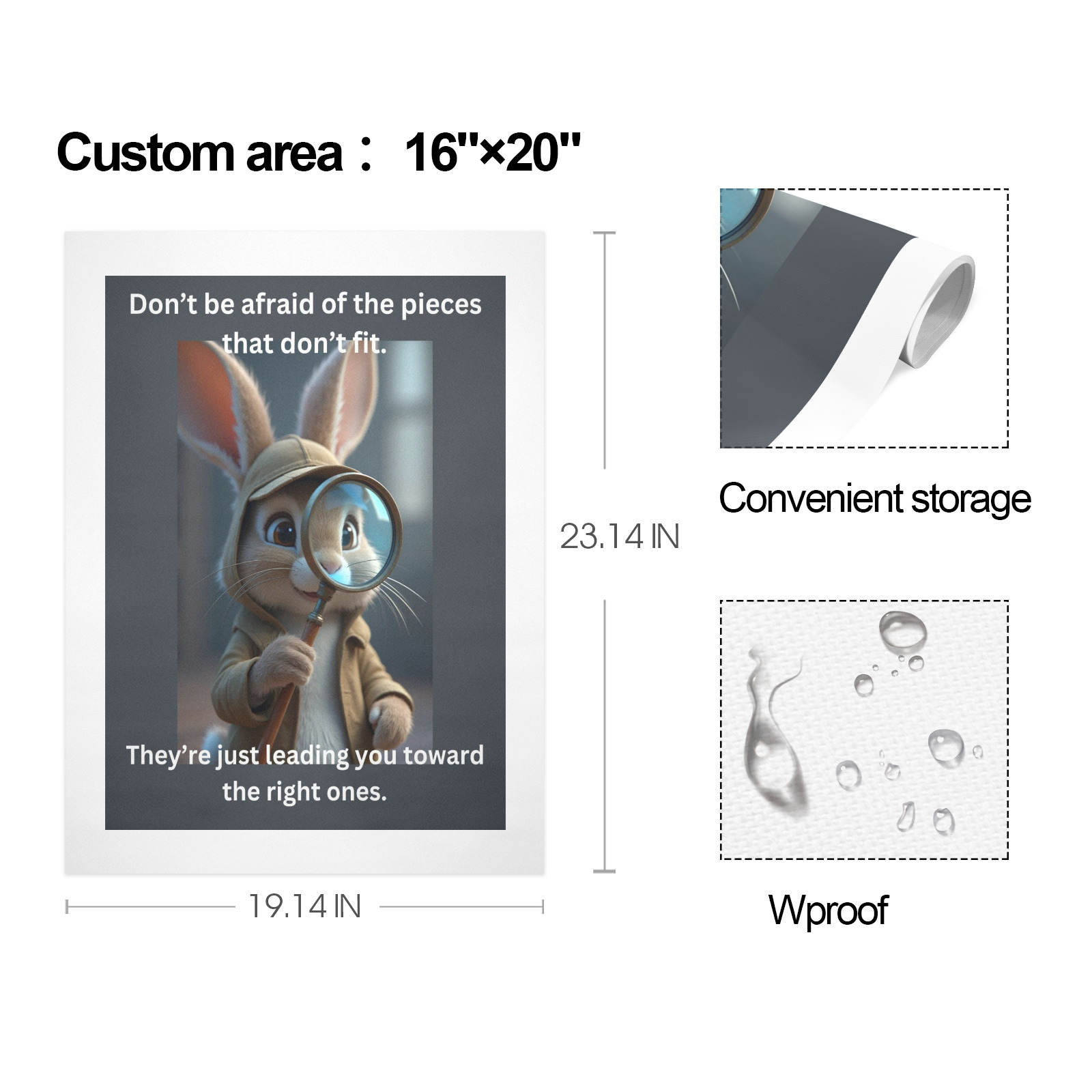 Adorable Detective Bunny Jigsaw Puzzle - for All Puzzle Lovers - Image 10