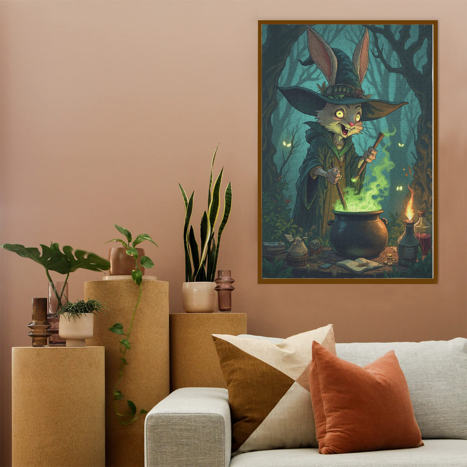 Bunny Wizard Jigsaw Puzzle