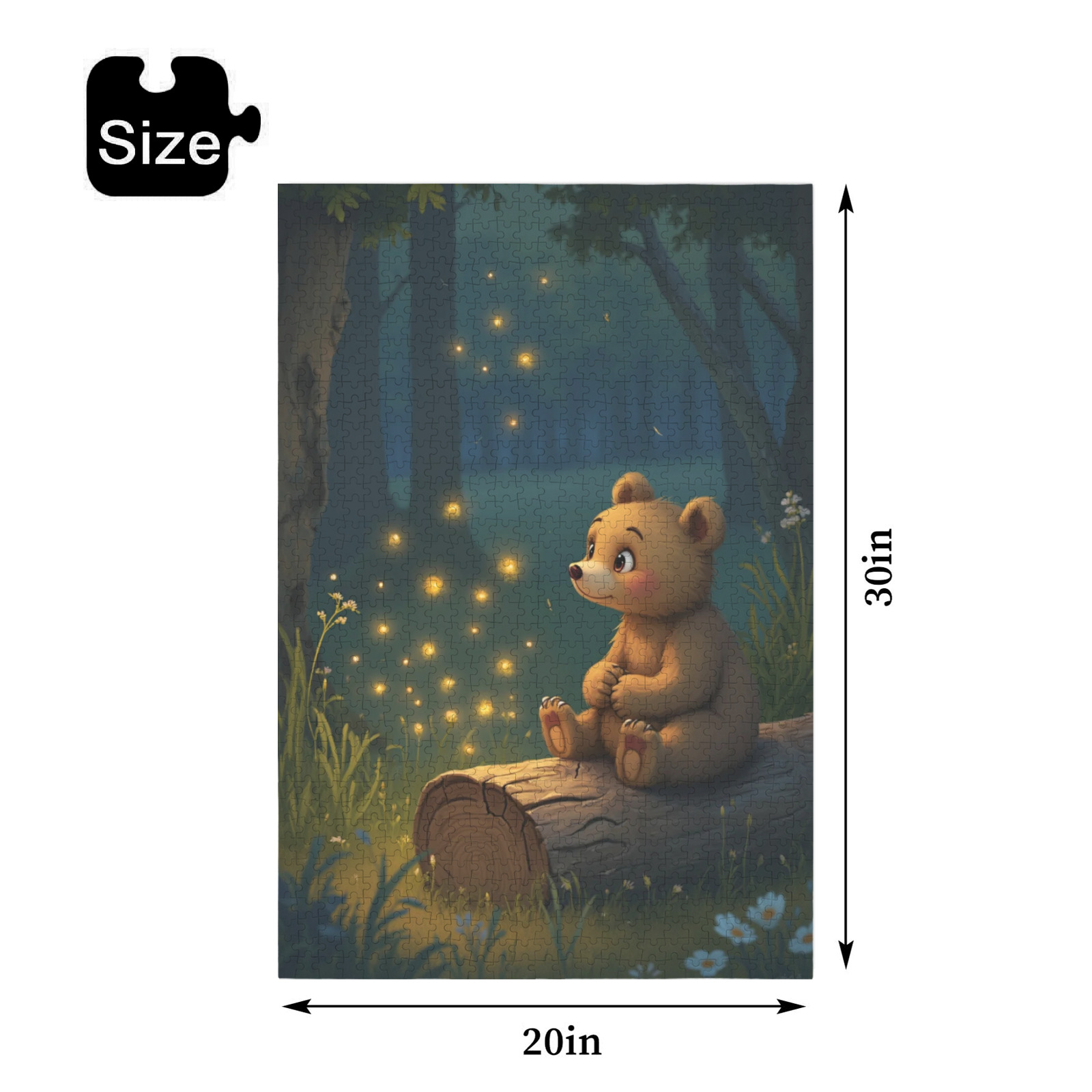 Forest Bear Jigsaw Puzzle