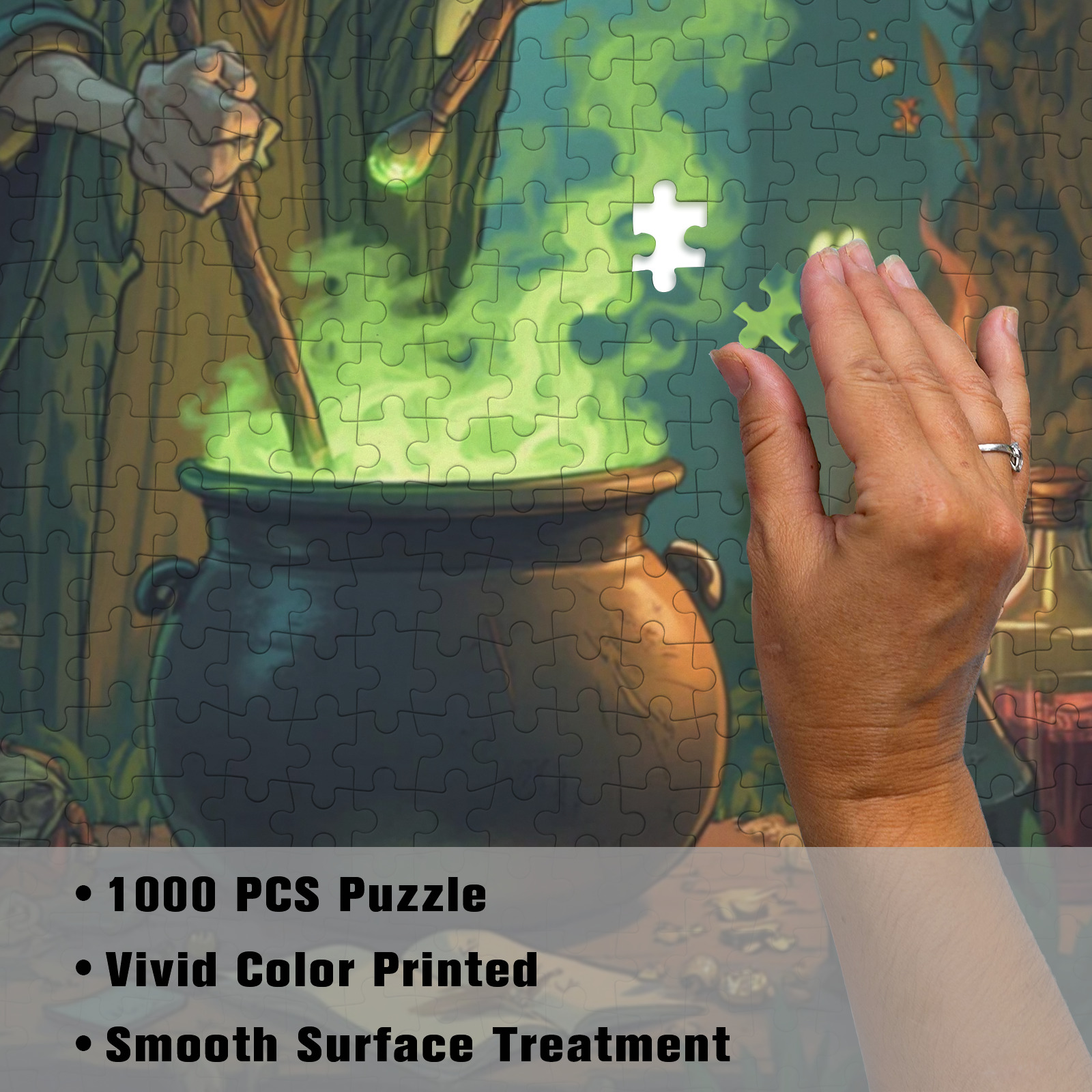 Bunny Wizard Jigsaw Puzzle