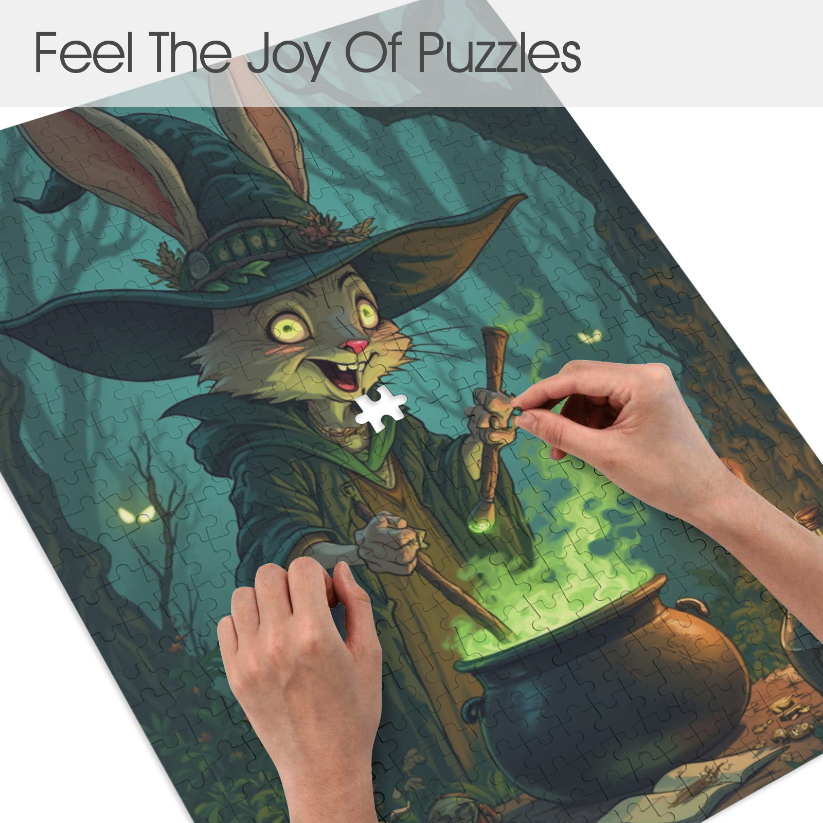 Bunny Wizard Jigsaw Puzzle