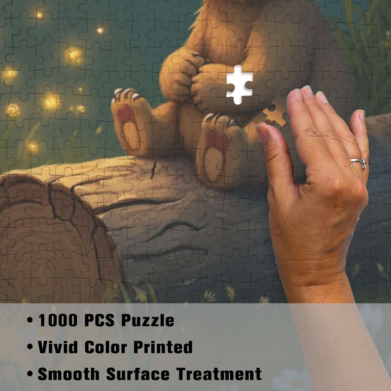 Forest Bear Jigsaw Puzzle