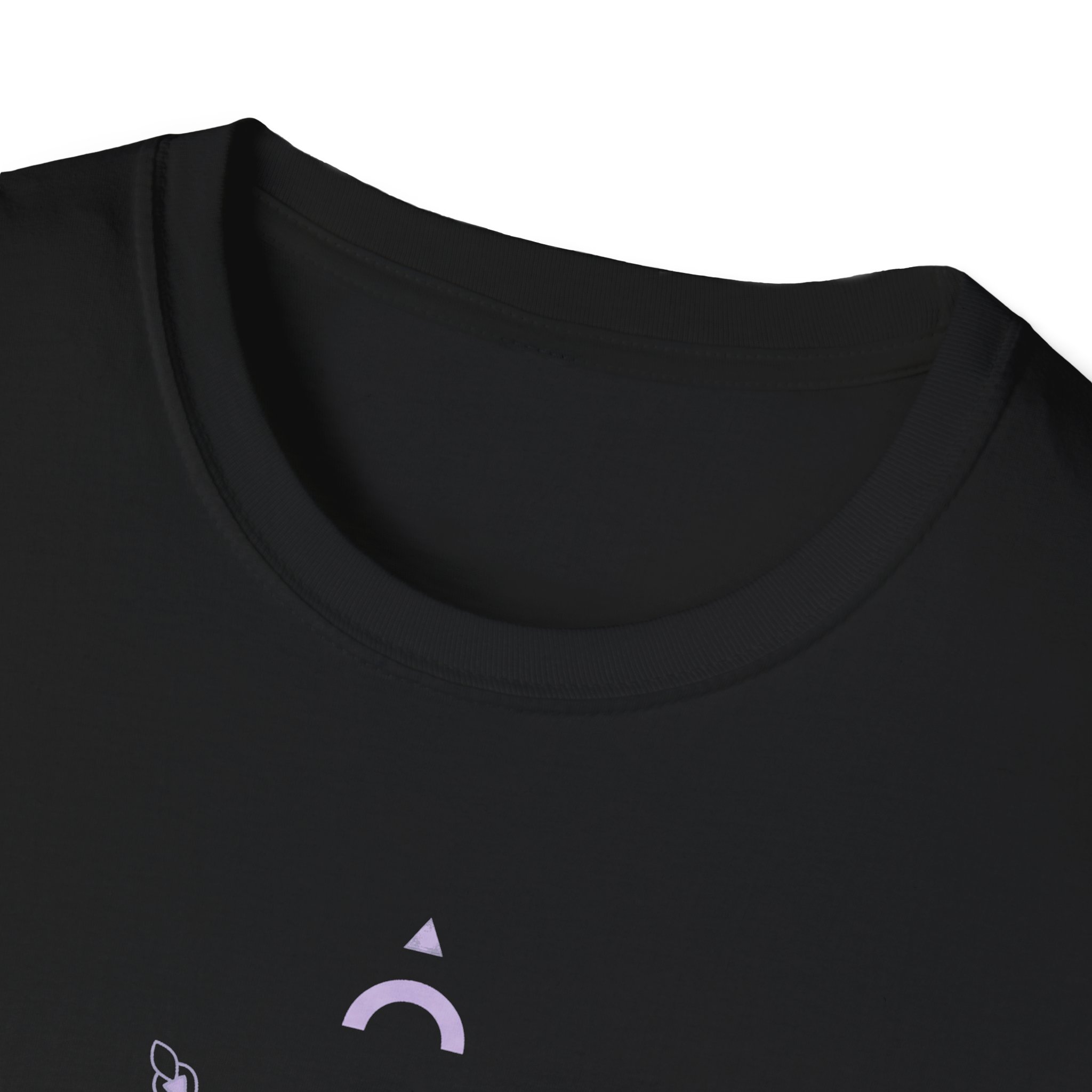 Mystic Moth T-Shirt — Lavender Geometric Death’s-Head Moth Design - Image 5