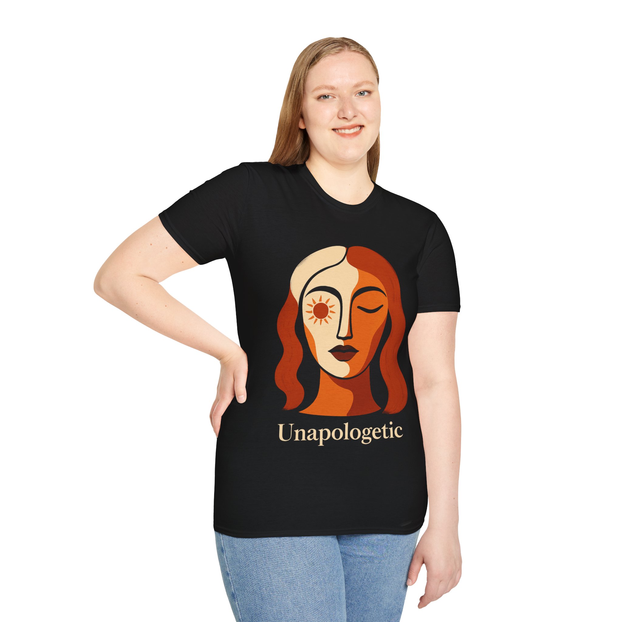 Unapologetic Face Graphic T-Shirt