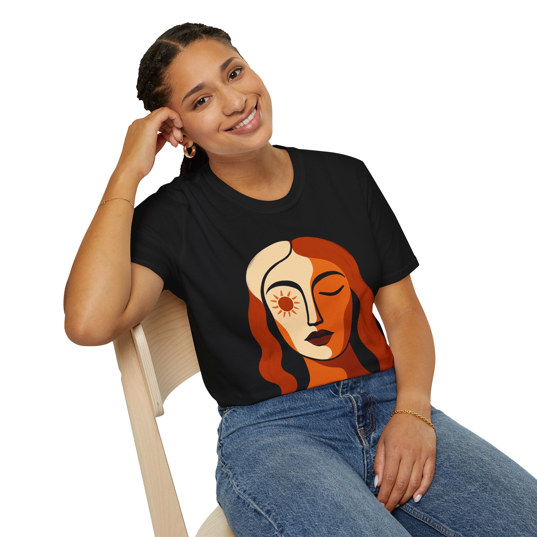 Unapologetic Face Graphic T-Shirt - Image 8