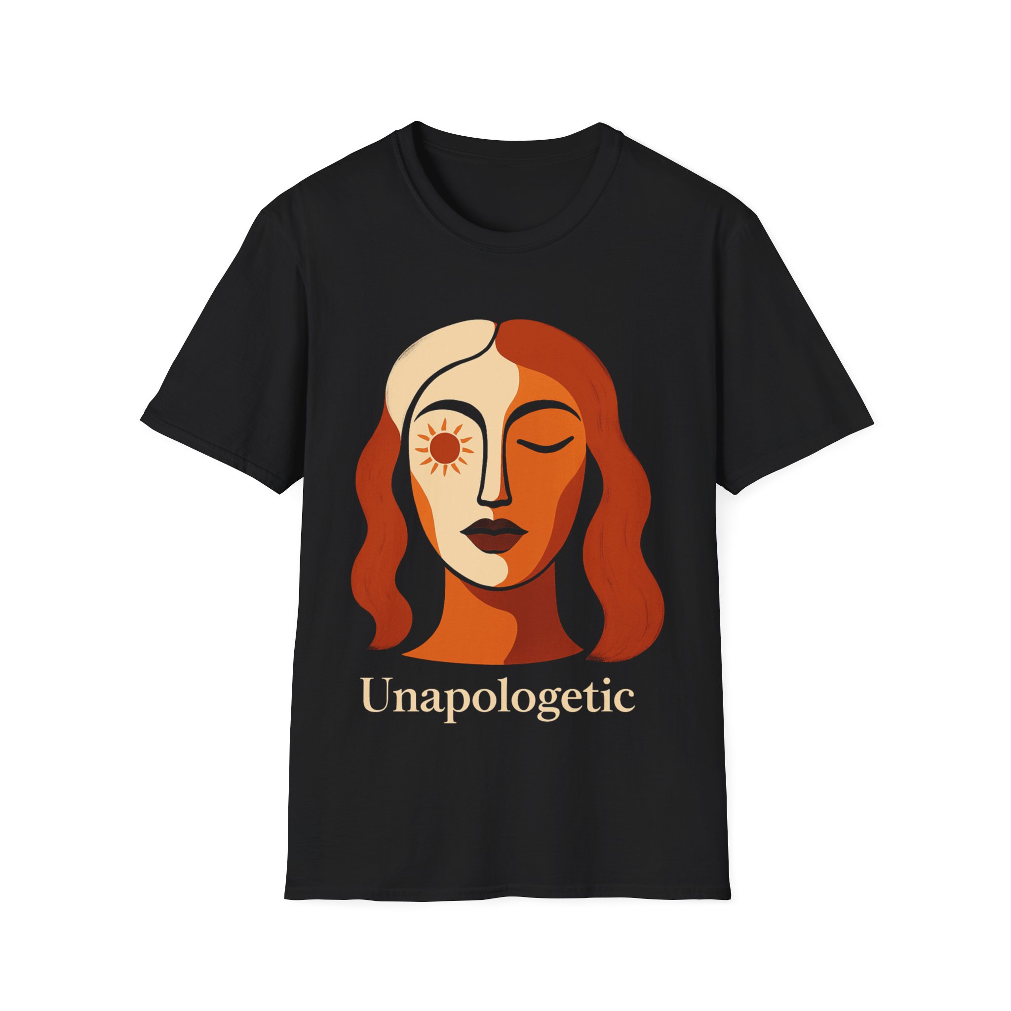 Unapologetic Face Graphic T-Shirt - Image 2