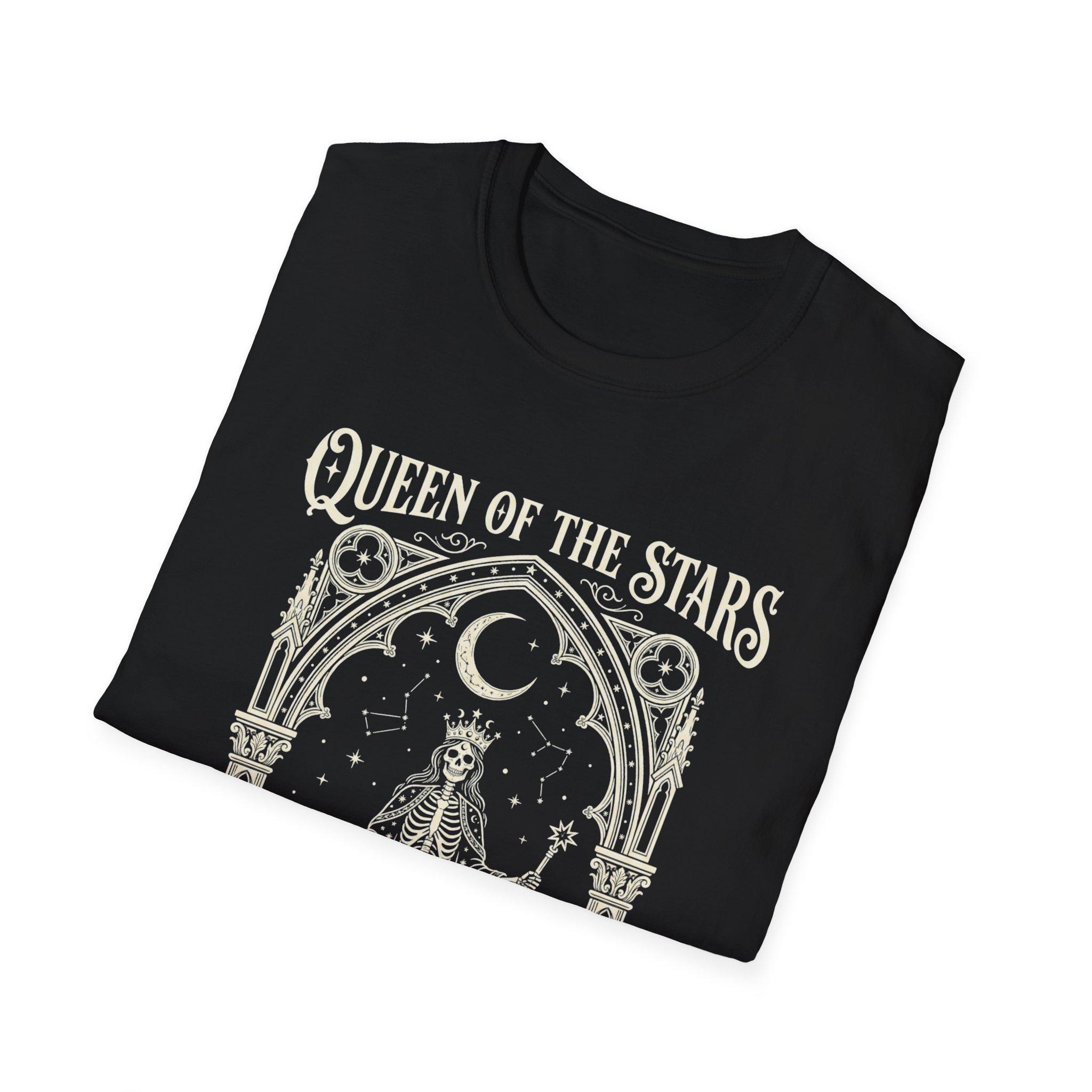 Queen of the Stars T-Shirt — Celestial Vintage Astrology Tee - Image 6