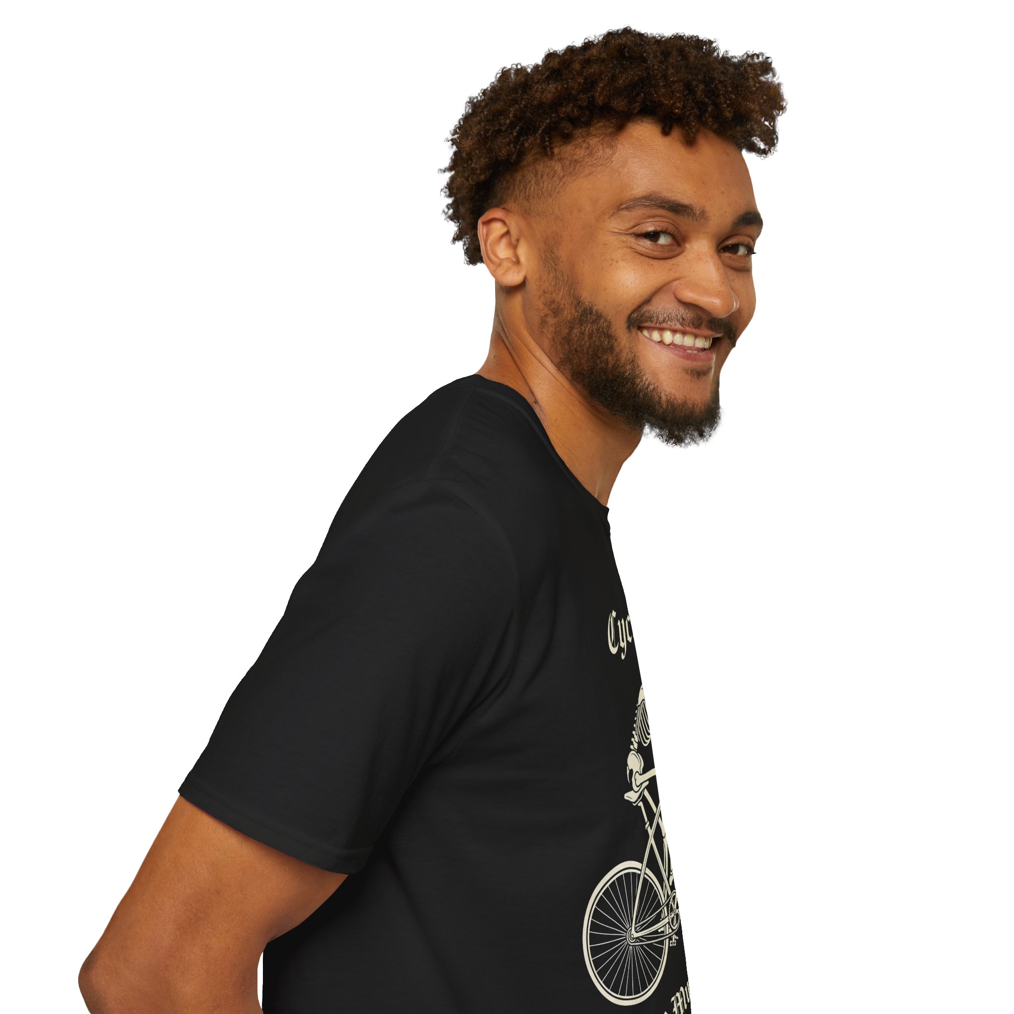 Cycling Skeleton Tee — "Cycling Because Murder Is Wrong" - Image 10