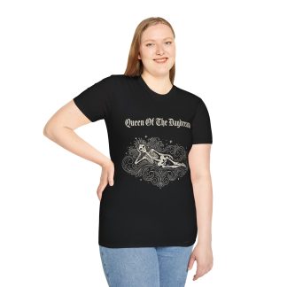 Queen of the Daydream T-Shirt — Vintage Skeleton Art Tee