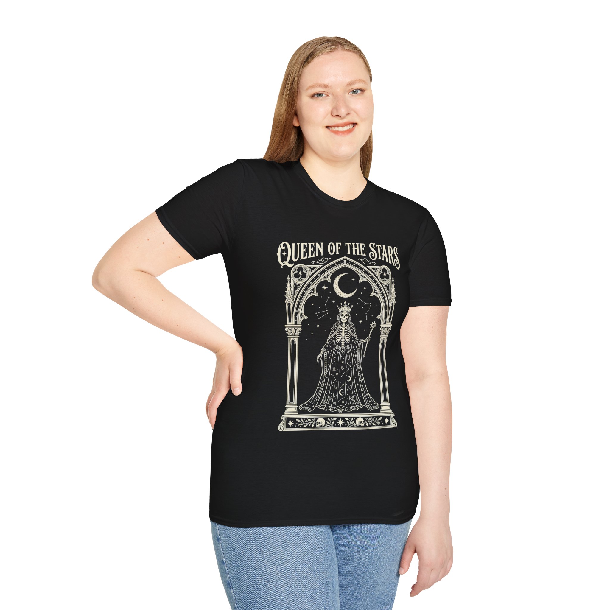 Queen of the Stars T-Shirt — Celestial Vintage Astrology Tee