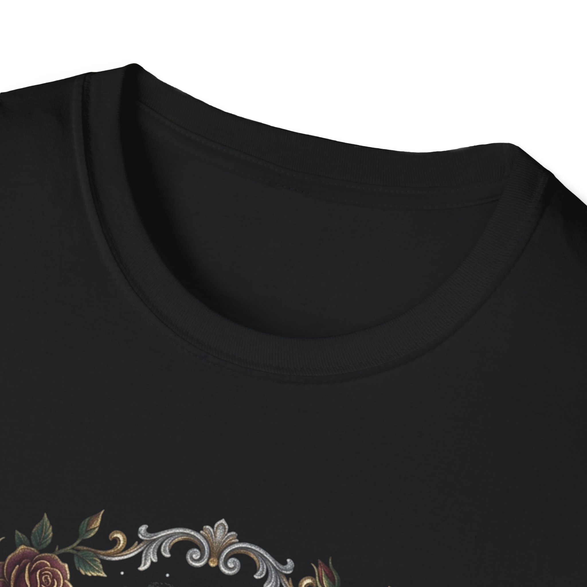 Moonlit Turtle T-Shirt — Celestial Sea Turtle Floral Graphic Tee - Image 7