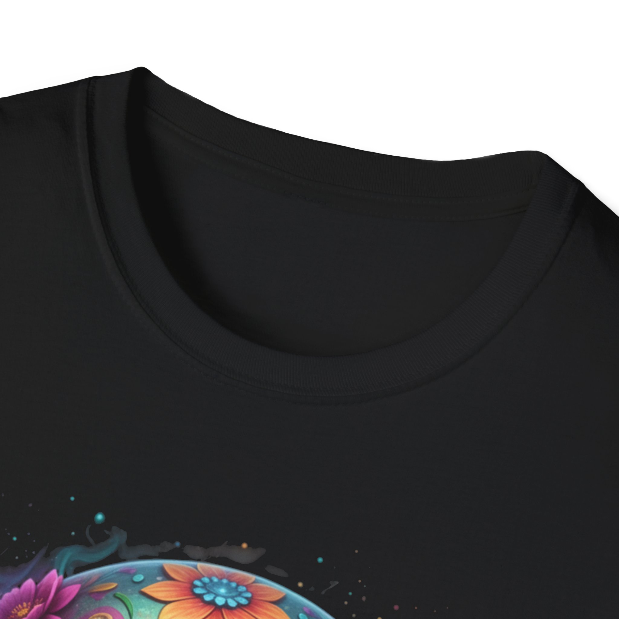 Sugar Skull T-Shirt — Colorful Day of the Dead Skull Tee - Image 5