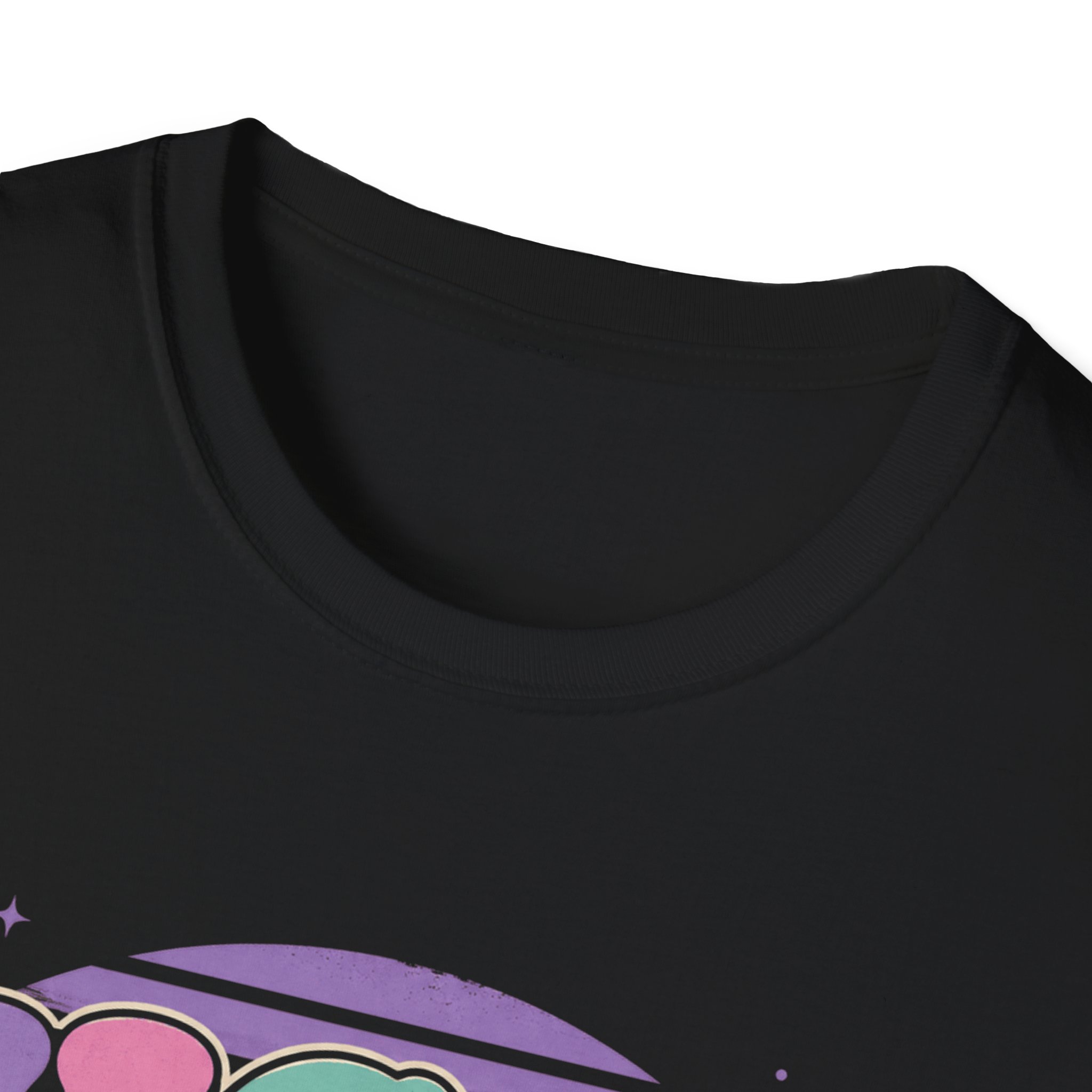 Night Owl Skeleton T-Shirt — Retro Pastel Graphic Tee - Image 5