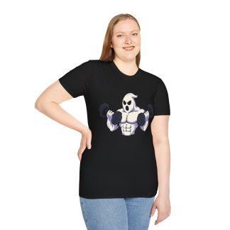 Ghost Lifter Halloween T-Shirt — Spooky Gym Workout Tee