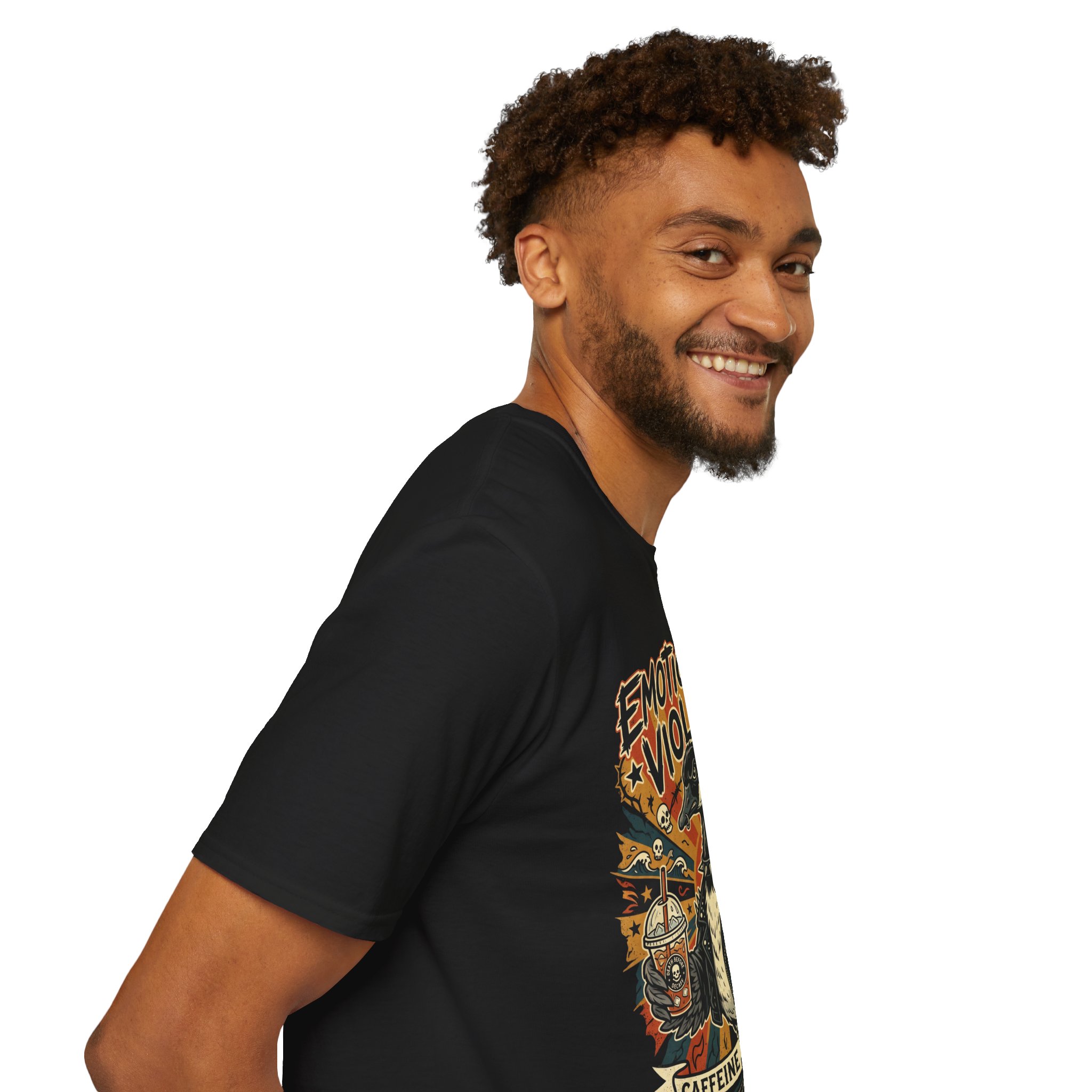 Emotionally Violent Goose T-Shirt — Caffeine & Chaos - Image 11