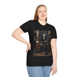 Too Ghoul for School T-Shirt — Vintage Skeleton Classroom