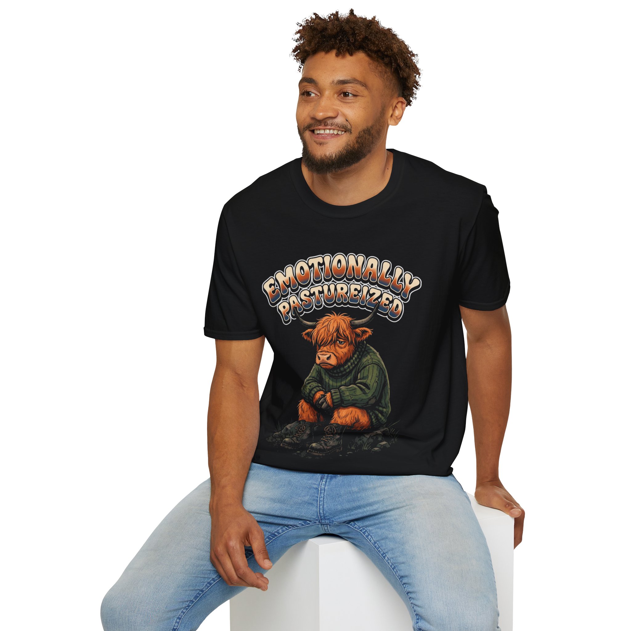 Emotionally Dysturbed T‑Shirt – Sad Yeti Graphic Tee - Image 12