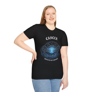 Cancer Zodiac T‑Shirt — 'Protected But Powerful' Crab Astrology