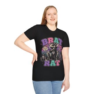 Brat Rat Skull Graphic T-Shirt