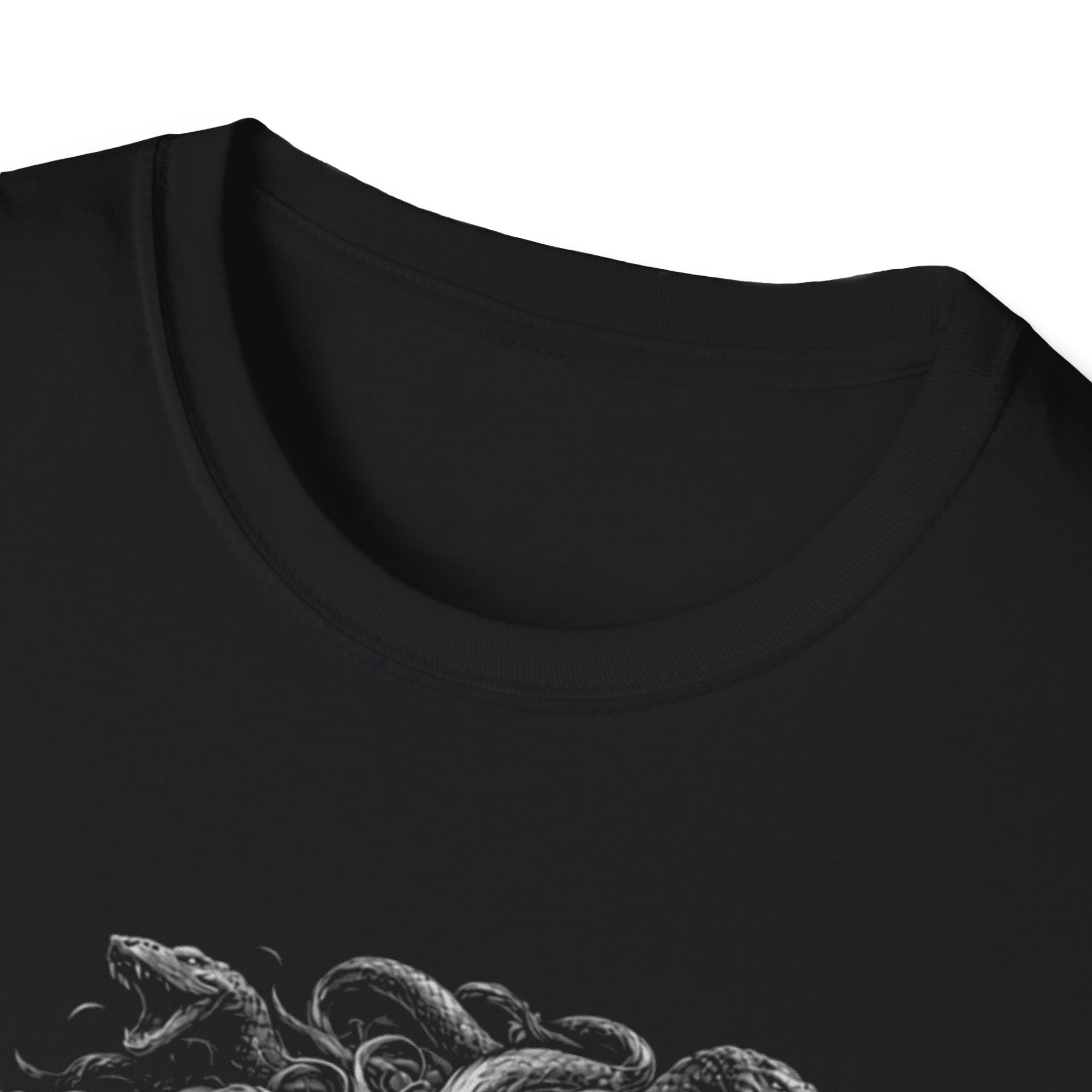 Leo Medusa Lion T-Shirt — Zodiac Graphic Tee for Leo - Image 5