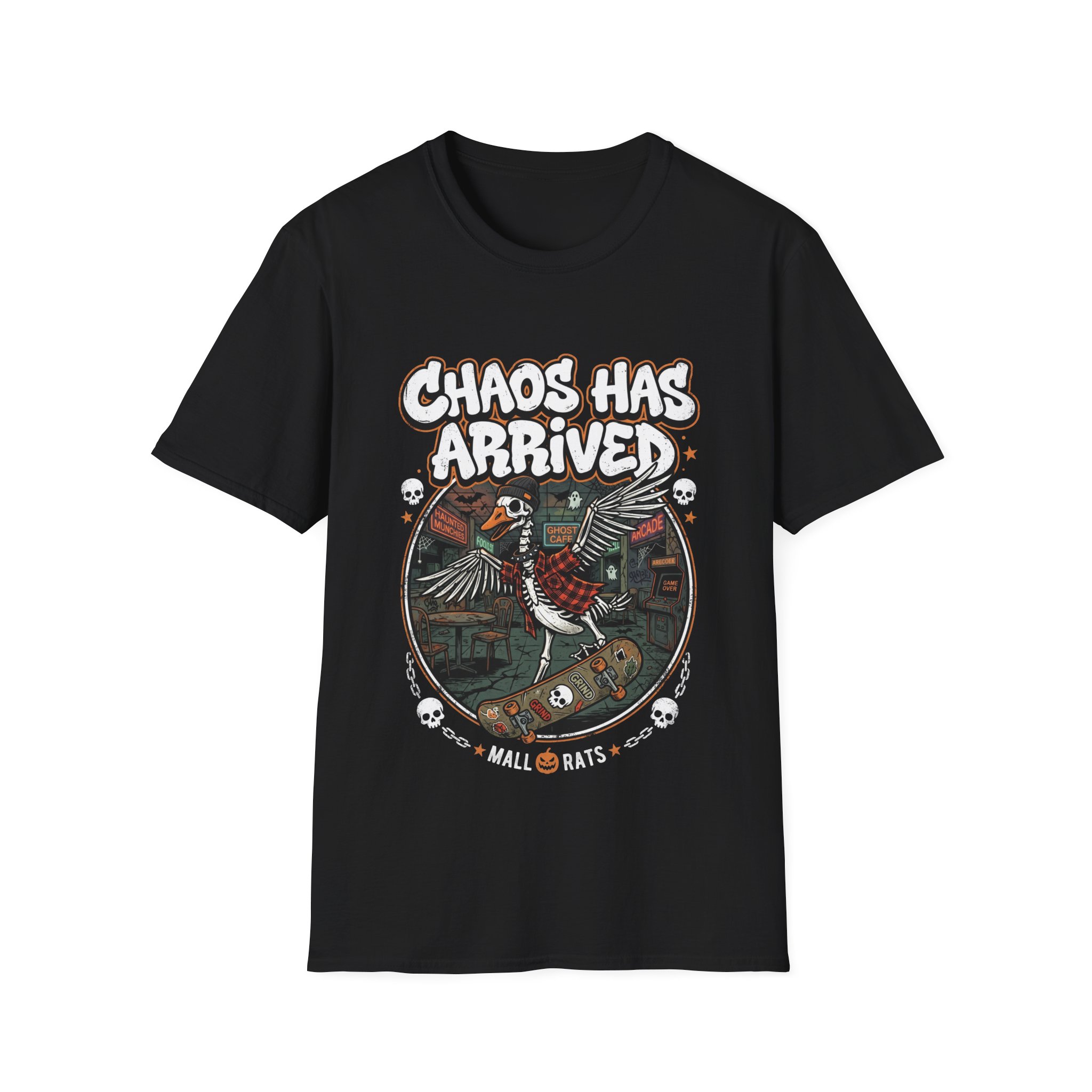 Chaos Has Arrived Mall Rats T-Shirt - Image 3