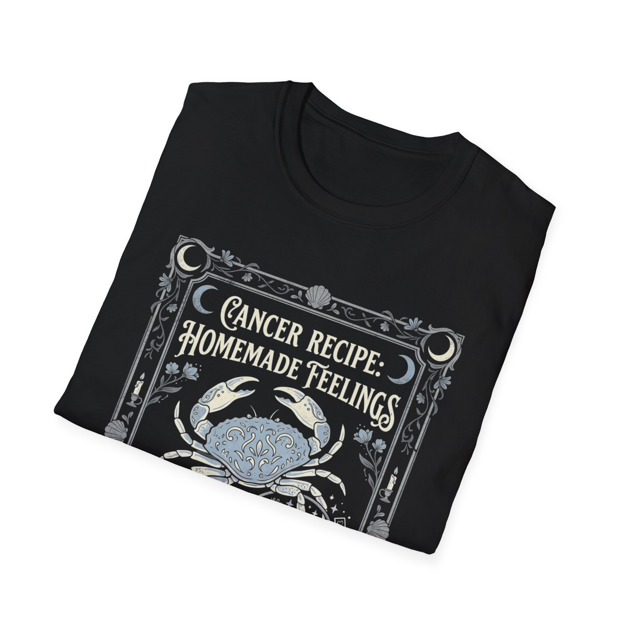 Cancer Zodiac T-Shirt — “Cancer Recipe: Homemade Feelings” Horoscope Tee - Image 6
