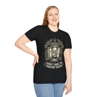 Lantern Escape T-Shirt — "I Wasn't Made for Constant Access" Gothic Vintage Tee