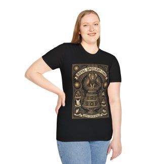 Leo 'Royal Spotlight Cake' Graphic T‑Shirt — Zodiac Lion Vintage Poster Tee