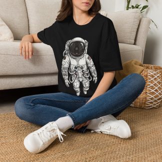 Astronaut Graphic T-Shirt — Vintage Space Explorer Tee