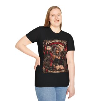 Perimenopausal Crypt Keeper T-Shirt — Funny Witchy Menopause Shirt