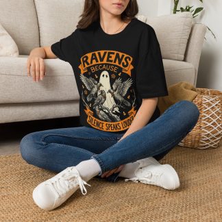 Ravens Because Silence Speaks Louder T-Shirt