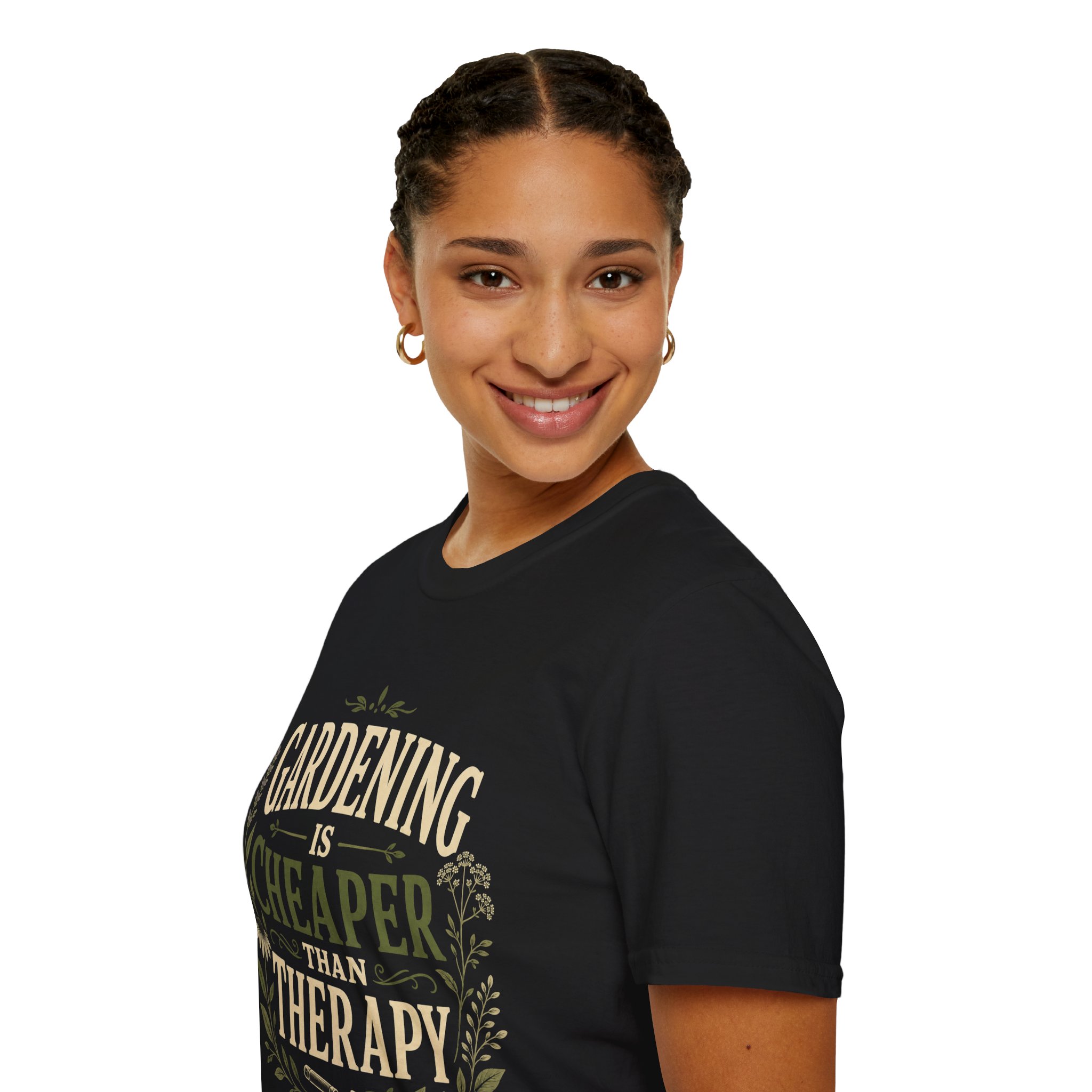 Gardening Is Cheaper Than Therapy T-Shirt - Image 11