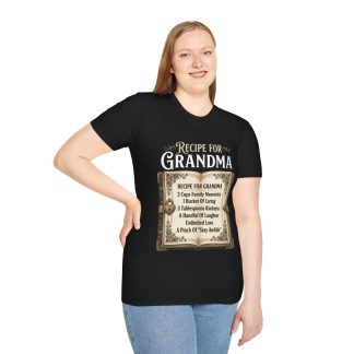Recipe for Grandma T-Shirt — Vintage ‘Recipe for Grandma’ Keepsake Tee