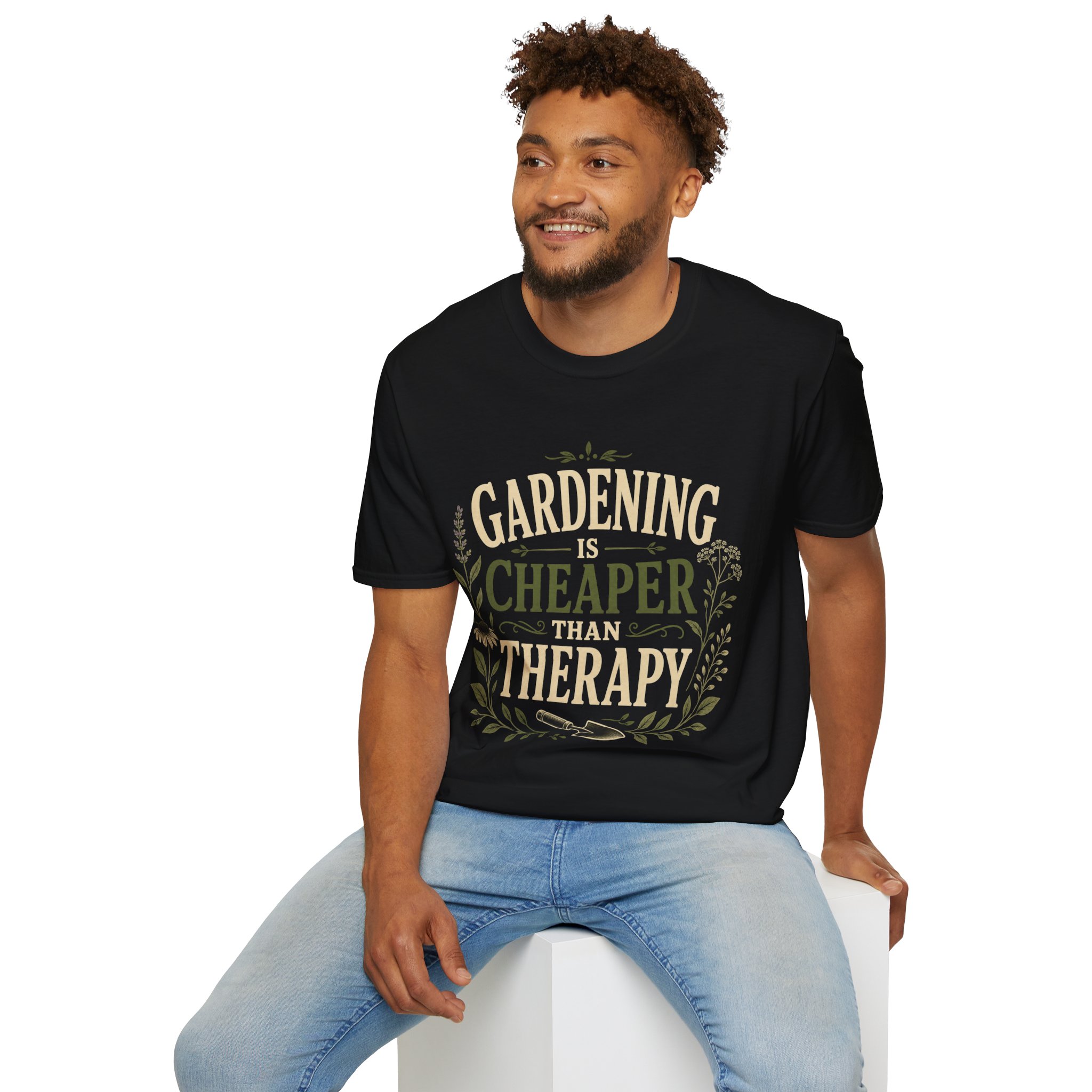 Gardening Is Cheaper Than Therapy T-Shirt - Image 14