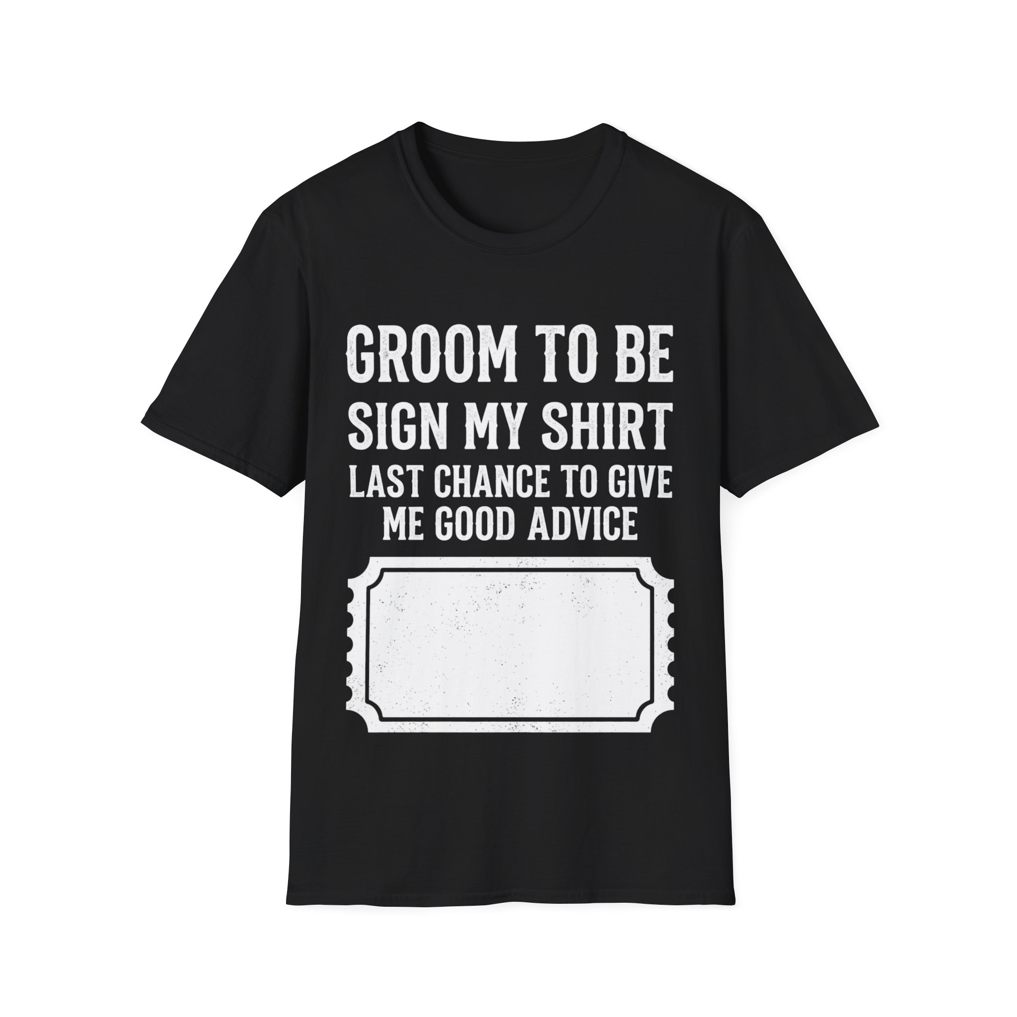 Groom-to-Be Sign My Shirt — Last Chance to Give Advice | Bachelor Party Tee - Image 5