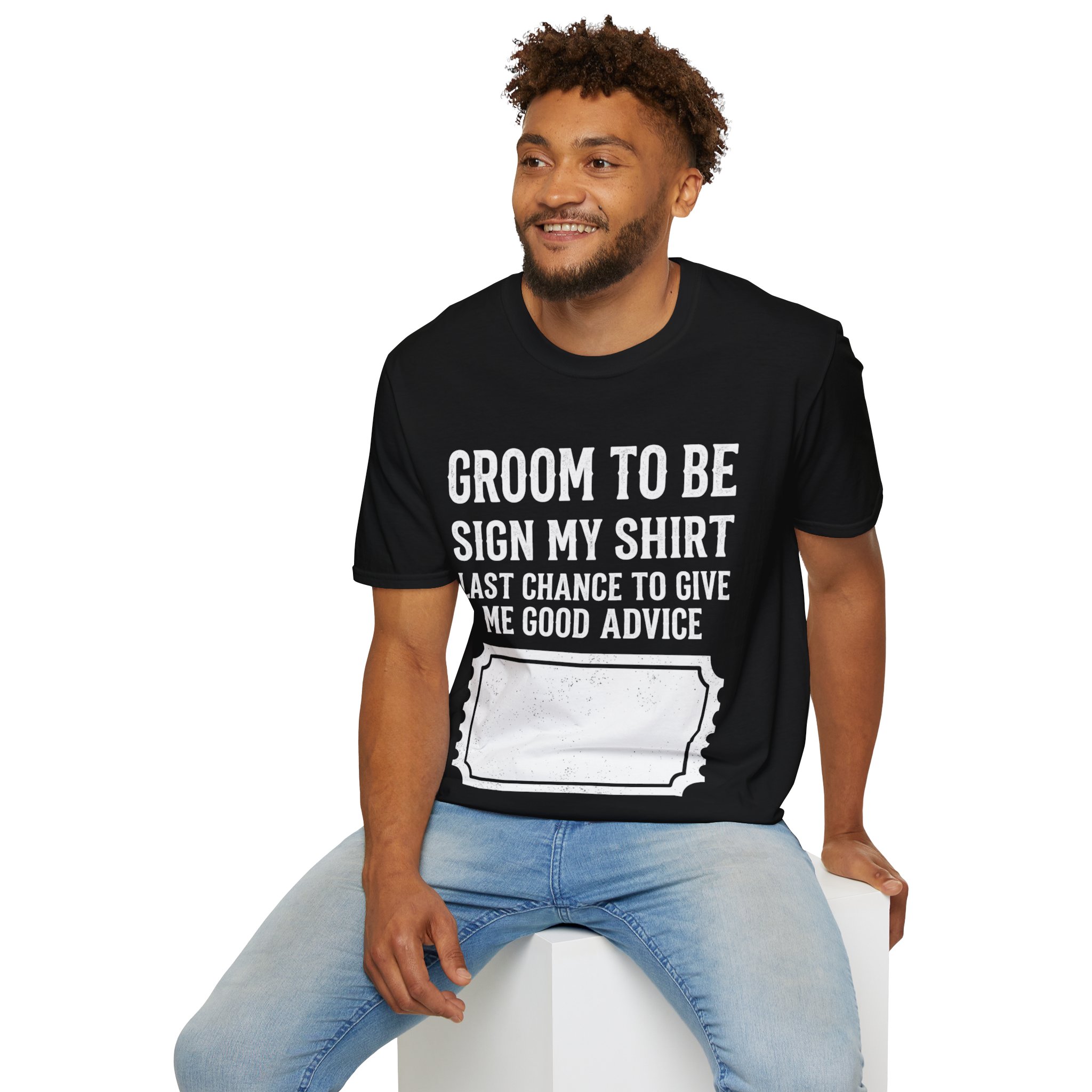 Groom-to-Be Sign My Shirt — Last Chance to Give Advice | Bachelor Party Tee - Image 14