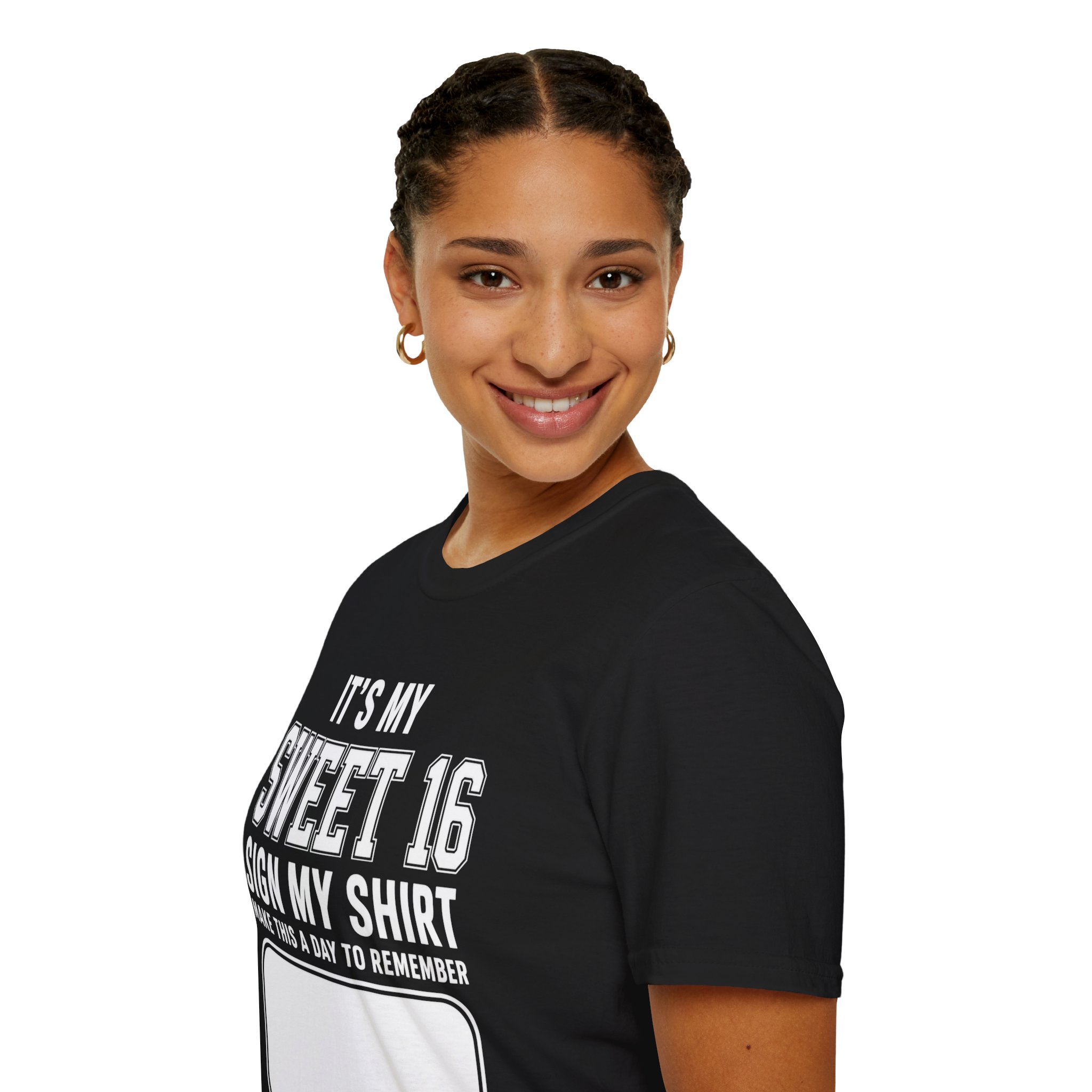 Sweet 16 Sign My Shirt T-Shirt — It’s My Sweet 16 Party Tee - Image 11