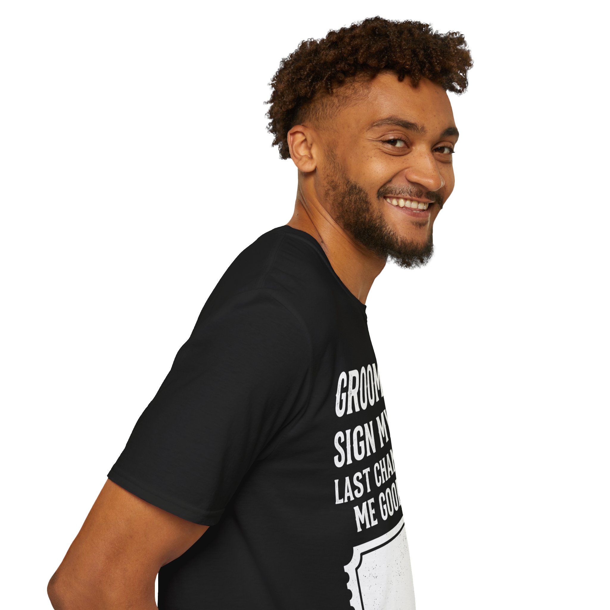 Groom-to-Be Sign My Shirt — Last Chance to Give Advice | Bachelor Party Tee - Image 13